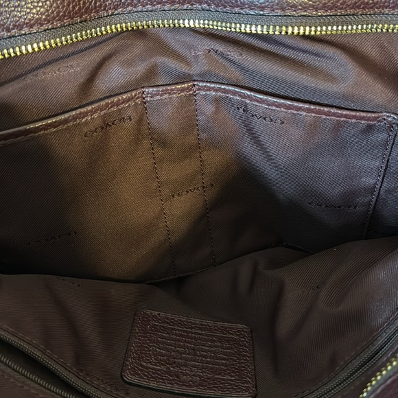 Coach Tote Oxblood Style Number 56830 - Picture 8 of 8